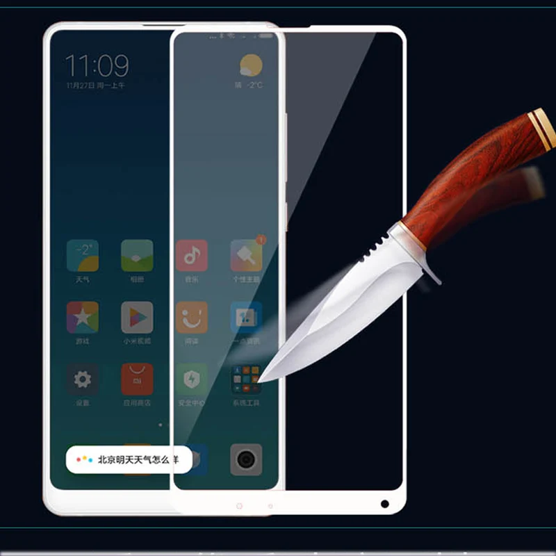 5 шт. закаленное стекло для Xiaomi Mi Mix 2 Mimix Mimix2 полное покрытие 9H Взрывозащищенная