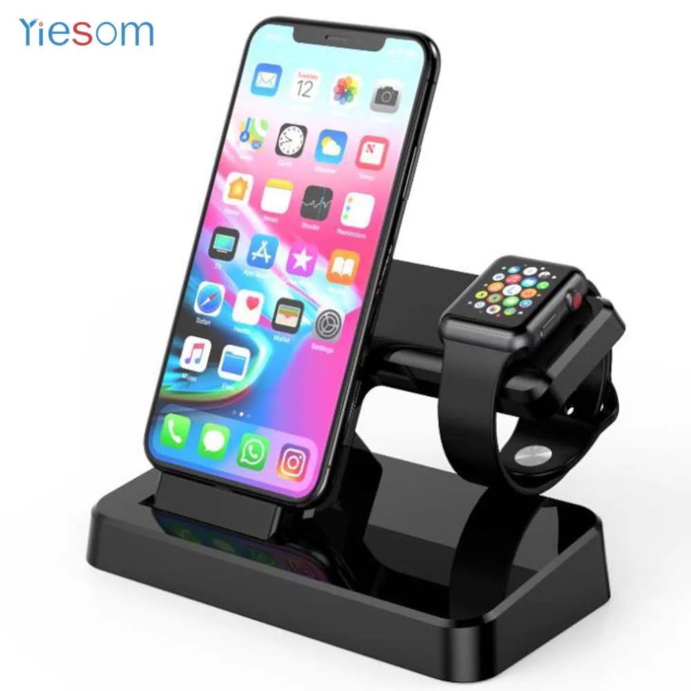 Беспроводной Зарядка держатель для Apple Watch 4/3/2/1 42 мм 38 Новый Зарядное устройство