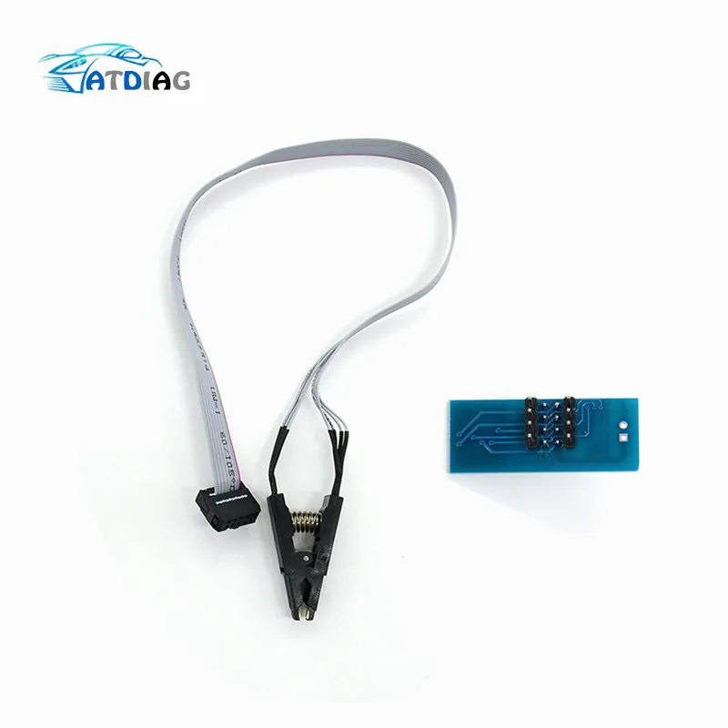 Тестовый зажим/IC Flash Clip SOIC8 SOP8 IC USB программатор для BIOS 93/25/24 TL866CS TL866A EZP2010 EZP2013 RT809F| |