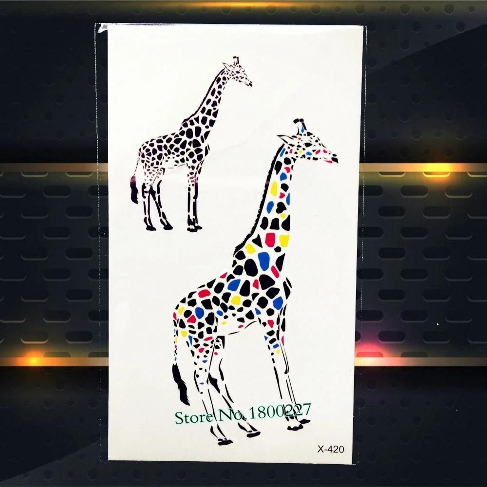 1 шт. художественный шрифт черные слова Временные татуировки наклейки для мужчин