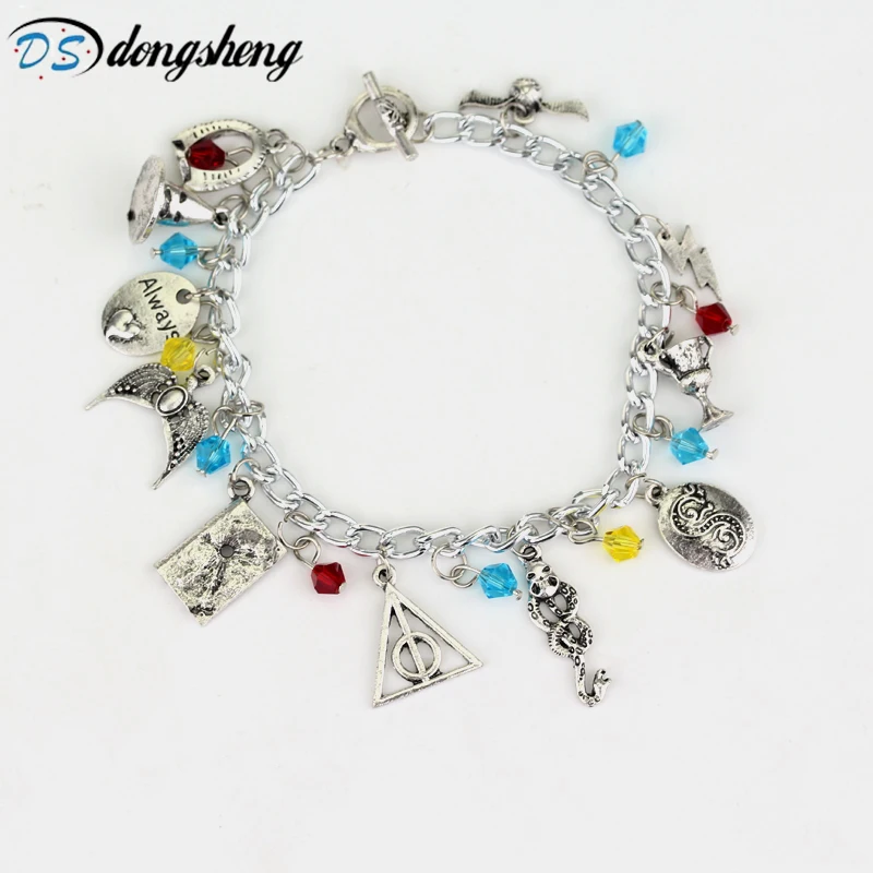 Dongsheng фильм HP браслеты с подвесками 25|charm bracelet|bracelet braceletdeathly hallows bracelet |