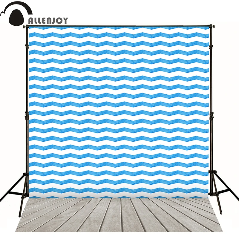 Allenjoy фоны для фотосъемки темно синие абстрактные линии геометрические зигзаг