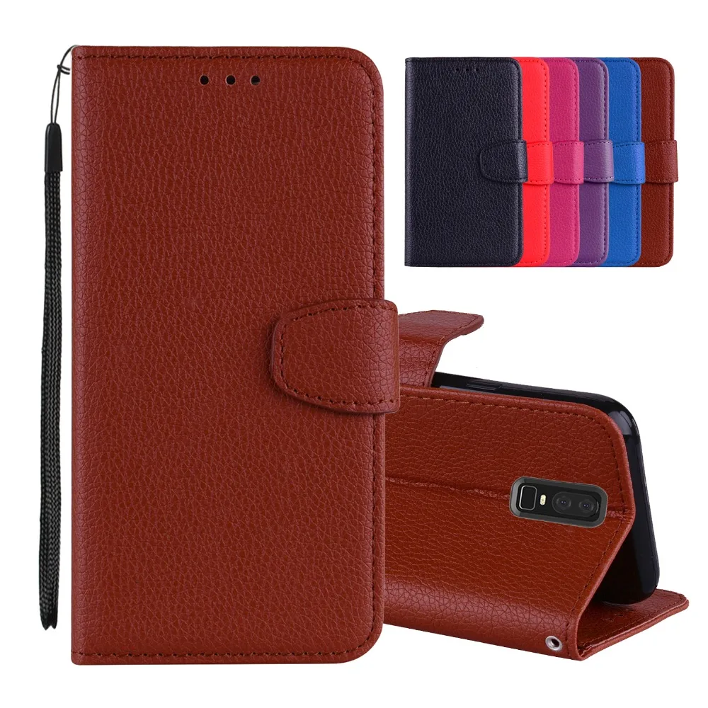 1 шт./лот бесплатная доставка чехол с фоторамкой для oneplus 6 мягкий ТПУ + PULeather Lychee