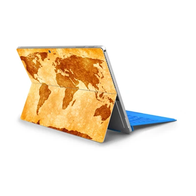 Карта серии украшения наклейки для ноутбука для microsoft Surface Pro 4 Pro 5 Pro 6 высокое качество чехол с рисунком виниловая наклейка наклейки - Цвет: SPS-16(078)