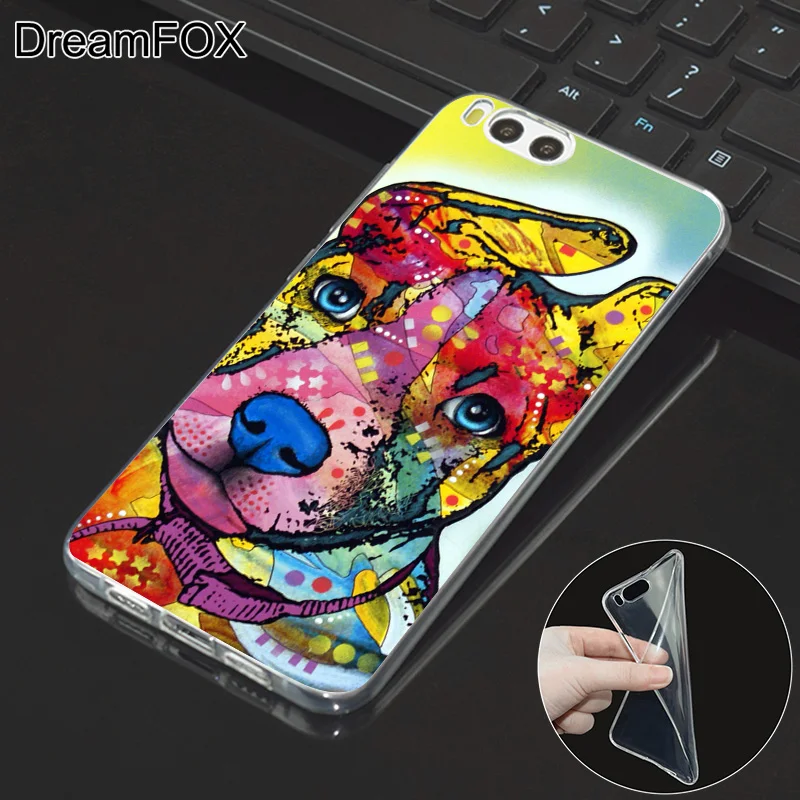 DREAMFOX L394 защитный чехол для телефона из мягкого ТПУ силиконовый Xiaomi Mi Note 2 3 4 5 6 8 SE M5