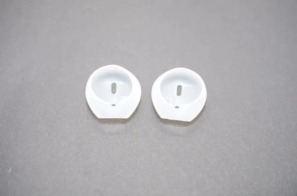 2 пары Противоскользящих мягких силиконовых сменных ушных вкладышей для