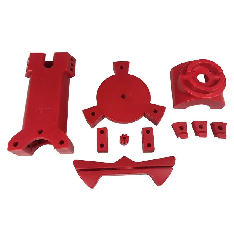 HE3D 3D с открытым исходным кодом портативный Reprap Ciclop 3d сканер DIY литья под давлением красные пластиковые детали