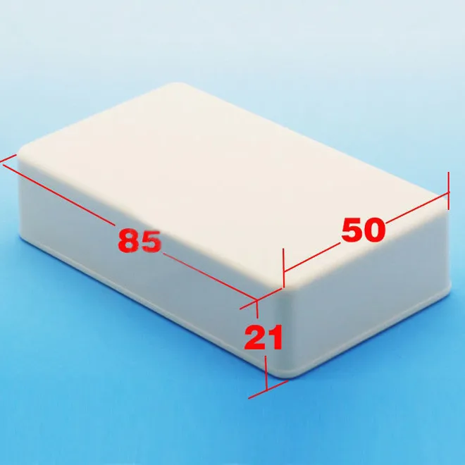 

2pcs Plastic Enclosure for Electronics Project Box Junction Box DIY 85X50X21mm NEW Instrument Case Electronics