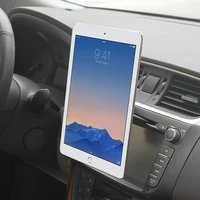 Tablet Car Mount Slot Holder Mobile Phone Tablets GPS Magnetic Stand Car 360 Rotation Bracket for iPhone iPad Pro Air miPad