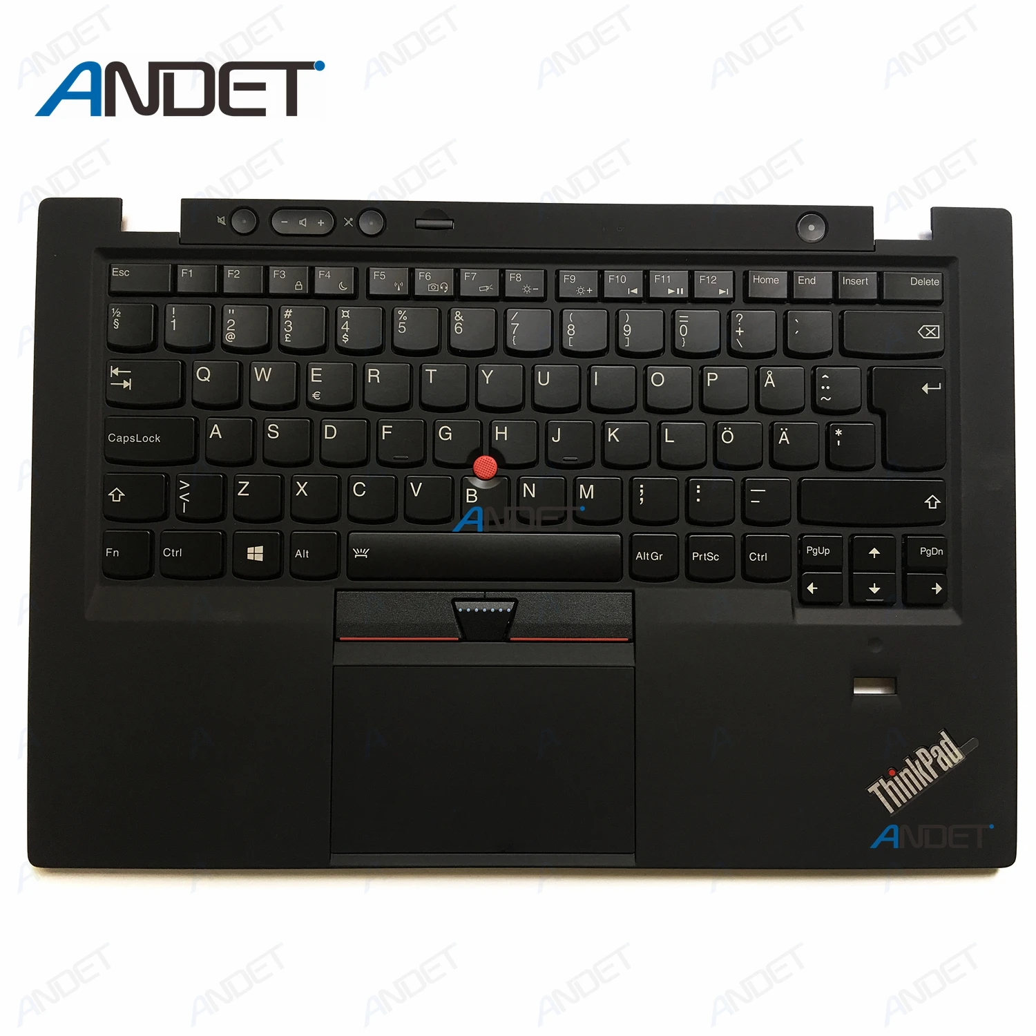 Для lenovo ThinkPad X1 Carbon 1st Gen 34XX клавиатура Упор для рук крышка Сенсорная панель FRA SWE DEN 00HT064 00HT011 00HT009
