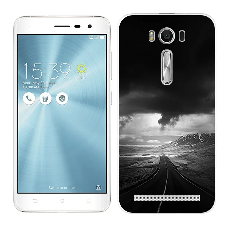 Силиконовый Чехол Для Zenfone 2, для Asus Zenfone 2 Laser ZE500KL ZE500KG, чехол с изображением пейзажа Для Zenfone 2 Laser ZE500KG