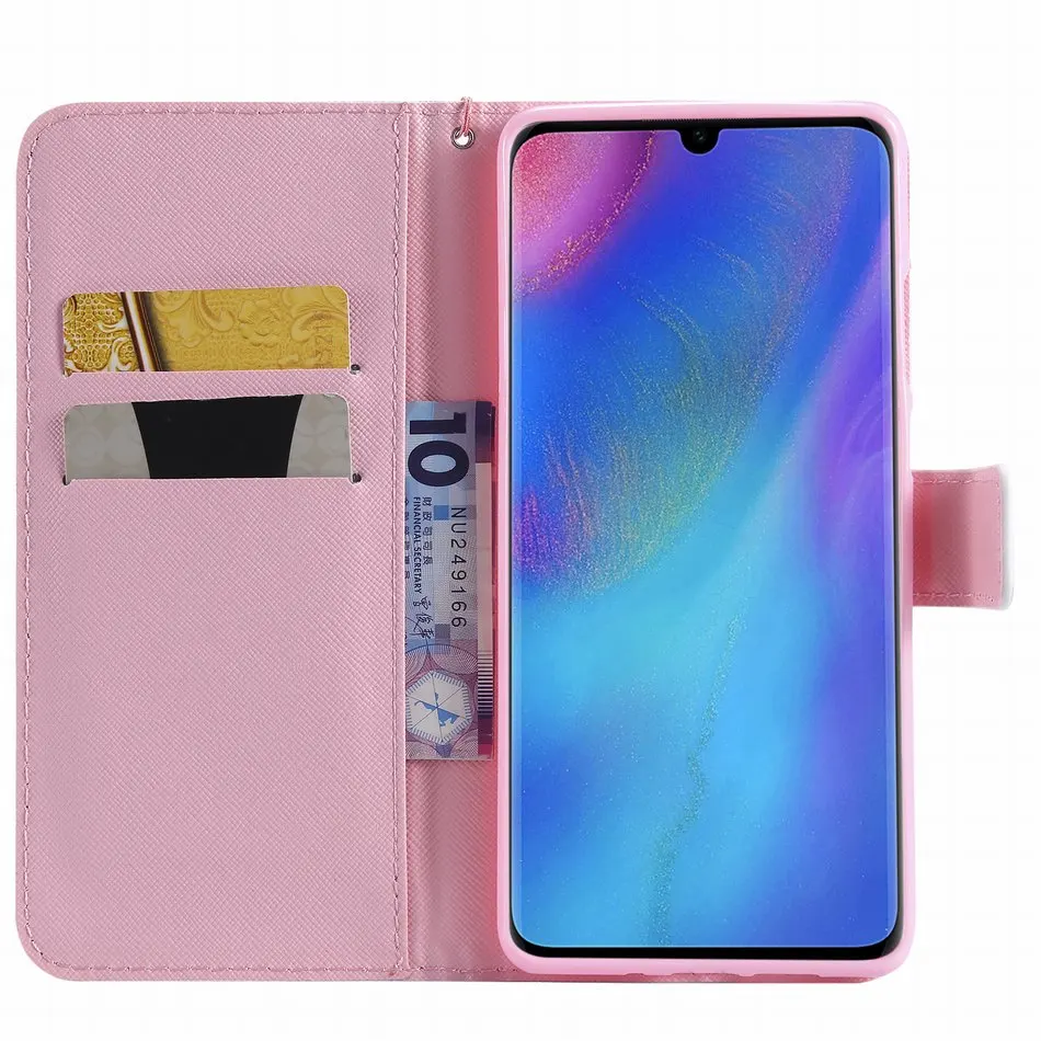 Перо кожаные флип-Чехлы для huawei Коврики 20 20X P20 P30 Pro P9 P Smart/Honor 10 Lite 5X 8X 8C Nova 3 3i 3e Y9 наслаждаться фотоаппаратов моментальной печати 7S P06Z