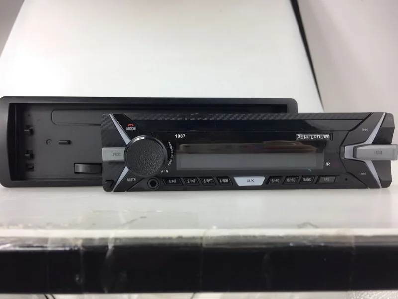 3,5 дюймов Съемная панель AM FM TF/USB Aux-In-Dash RDS+ 1 Din автомагнитола 12 В MP3-плеер Стерео Bluetooth громкой связи