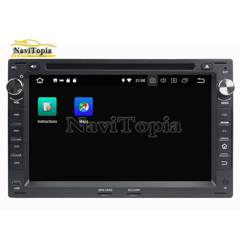 NAVITOPIA 7 &quot4G + 64G Восьмиядерный Android 9 0 автомобильный радиоприемник стерео для VW Passat