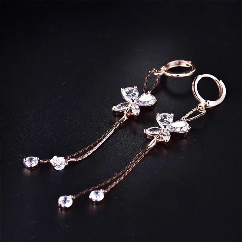 Женские серьги-подвески BUDONG длинные серебряные/золотые серьги с кисточками и