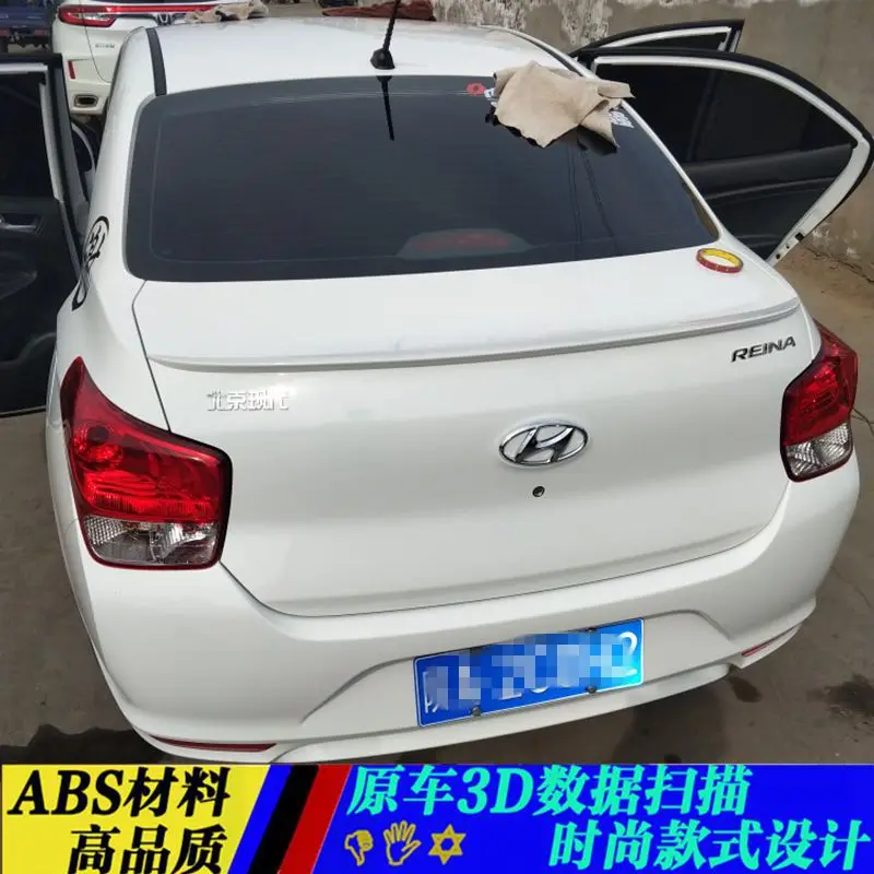 Используется для hyundai accent/verna спойлер 2017-2018 модель высокого качества ABS Материал