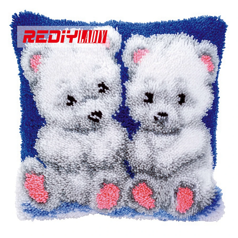 Крюк с защелкой подушки комплект подарок DIY рукоделие крючком Подушка