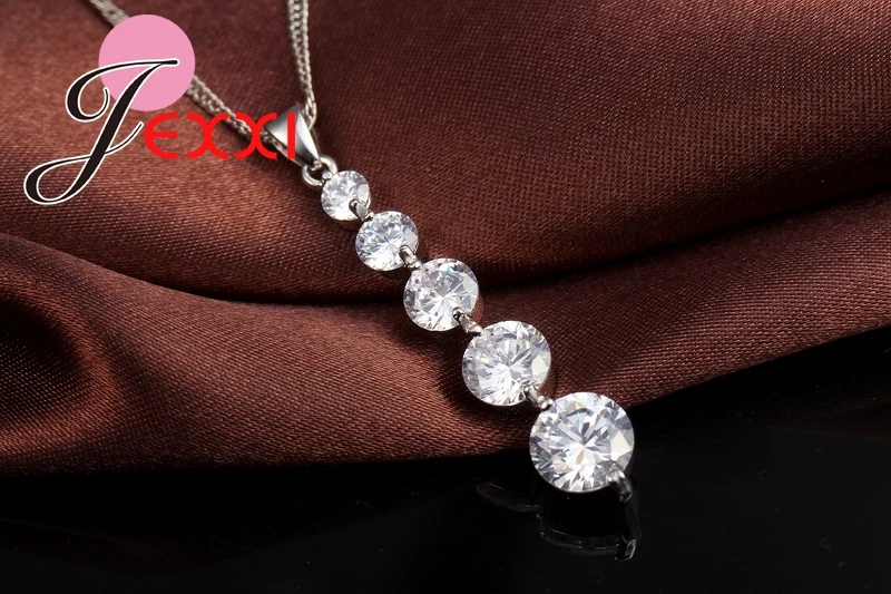 Горячая Мода 925 серебро роскошные длинные кисточки ожерелье серьги набор