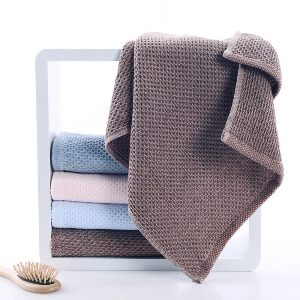 Ouneed мягкое полотенце для лица хлопок домашний текстиль быстросохнущие полотенца