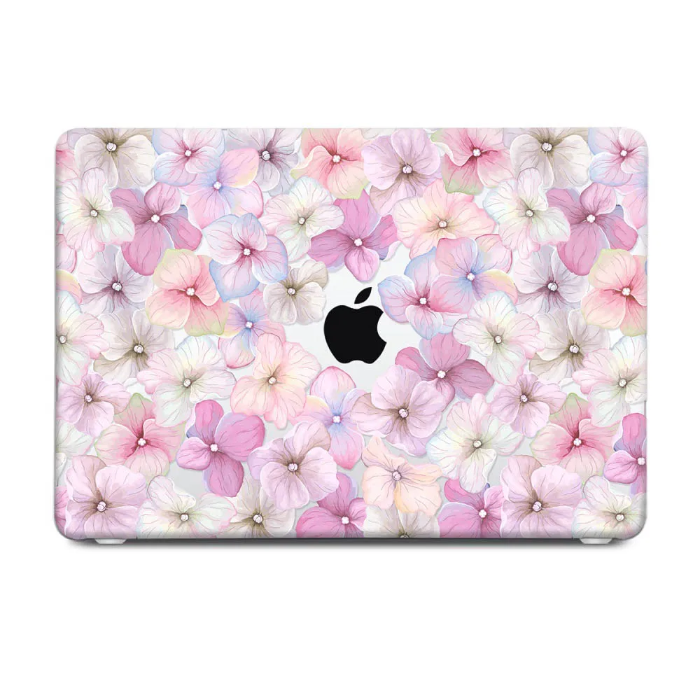 Чехол с цветочным принтом для Macbook Air 13 2018 новейшая версия Прочный чехол ноутбука