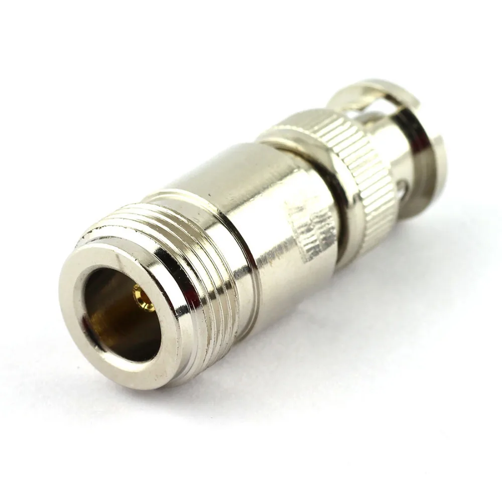 

BNC Male to N Female RF Coaxial Adapter BNC to N Coax Jack Connector RF Adapter