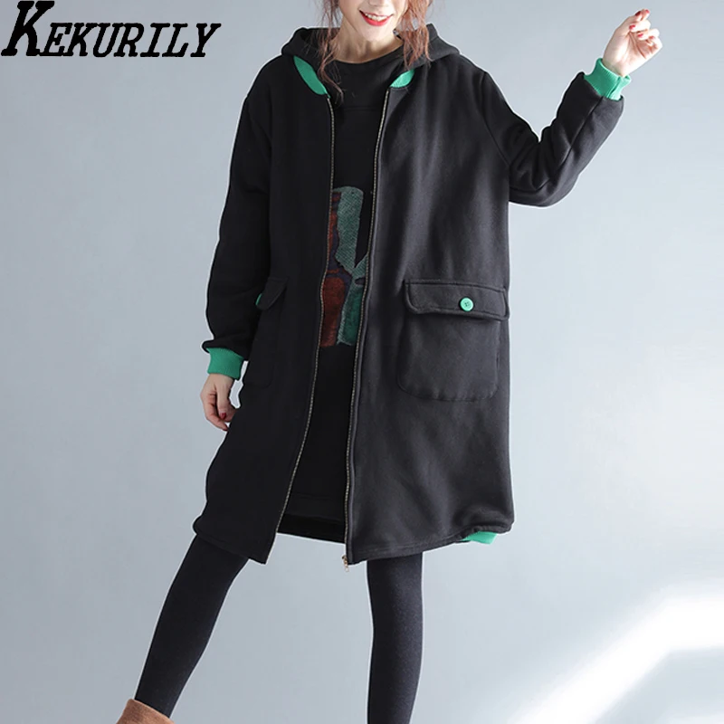 Kekurily женские большие размеры Пальто Хлопок Толстые warmfemale куртка