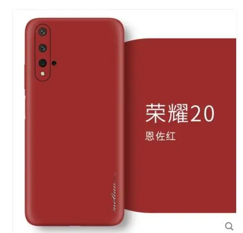 for Huawei honor 20 Чехол для huawei honor 20, Роскошный чехол из натуральной кожи, наклейка на 360 градусов, кожаный чехол для телефона, чехол для huawei honor 20, чехлы - Цвет: for Huawei honor 20