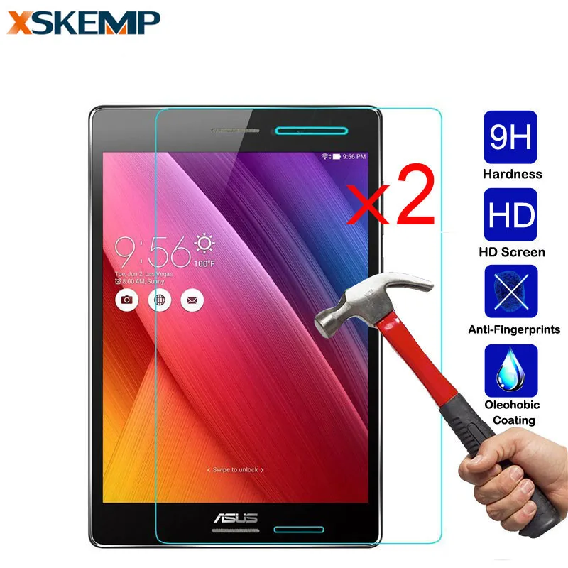 Прозрачное закаленное стекло для ASUS Zenpad 3 Z8 Z581KL 2 шт./Лот 7 9 дюйма GO ZB690KG 6 Z10 ZT500KL 4G LTE |
