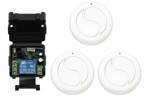 DC12V 24V 1CH 10A реле RF Беспроводной дистанционного Управление переключатель