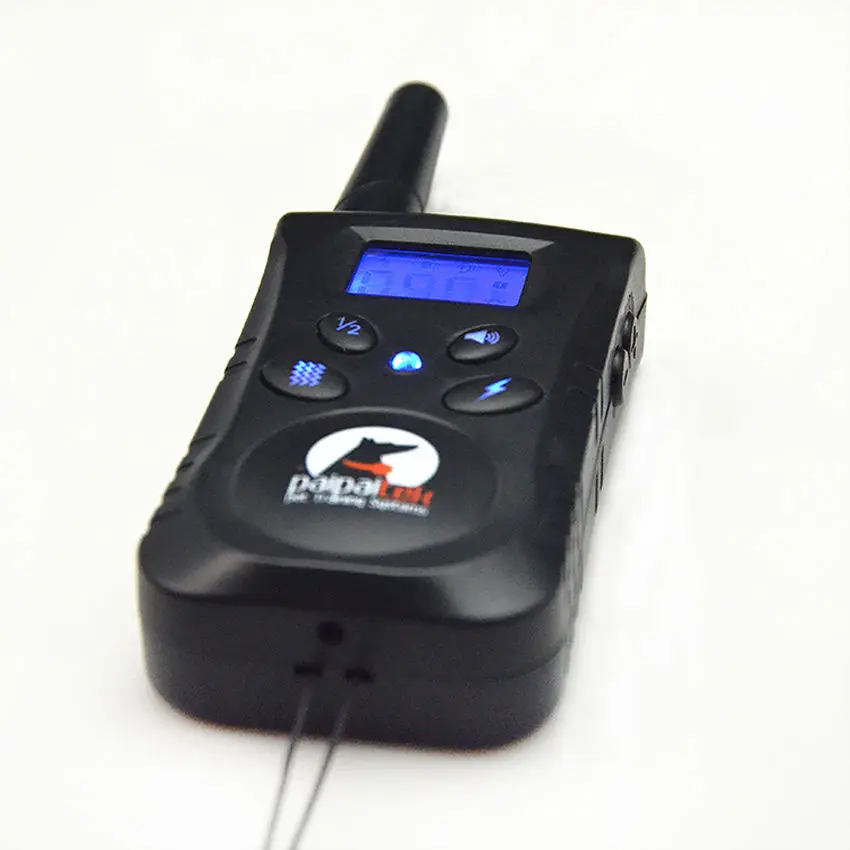 Rechargeable Waterpoof Blue Screen 500M Remote Pet Dog Training Collar No Bark Stop For 1 | Дом и сад