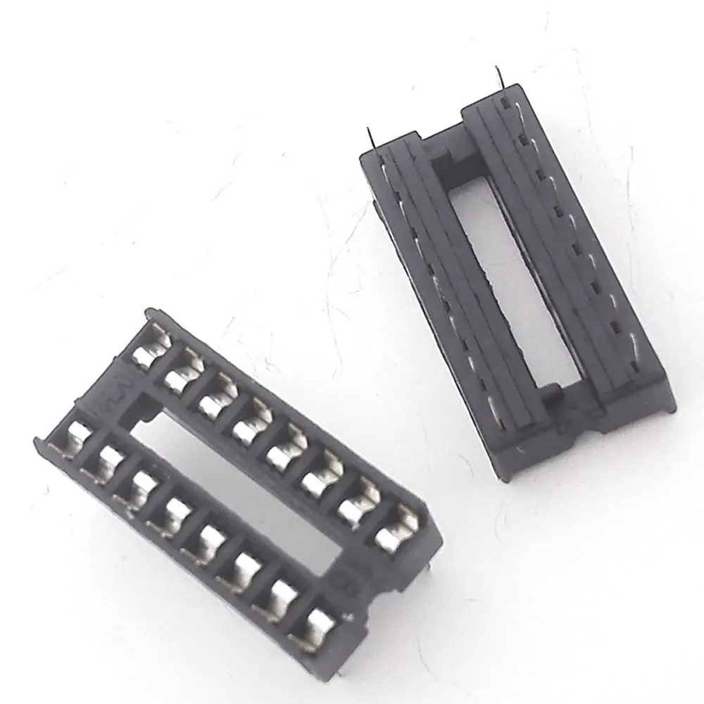 MCIGICM 15 шт 16pin шпильки DIP ИС адаптер припоя Тип гнезда|ic socket|socket adaptorsocket ic |