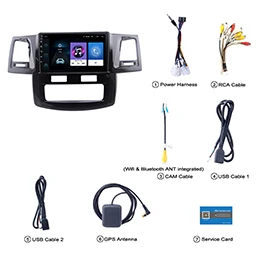 2.5D IPS Screen 9 дюймов 2.5D ips Закаленное HD мультисенсорный экран Android 8,1 NAVI для toyota Fortune 2007- с Bluetooth USB wifi Поддержка SWC - Цвет: 2.5D IPS Screen