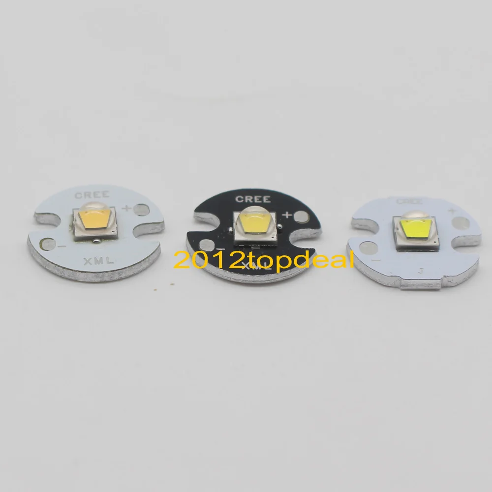 1 PCS CREE XML2 XM-L2 LED T6 U2 10W WHITE Neutral White Warm High Power Emitter with 12mm 14mm 16mm 20mm PCB for DIY | Лампы и