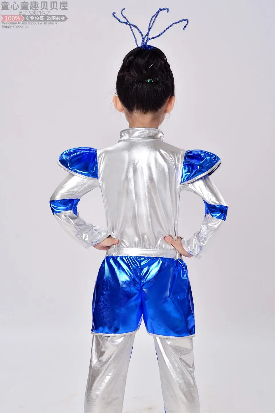 Детские костюмы робота костюм астронавтов шоу для мальчиков одежда танцев на