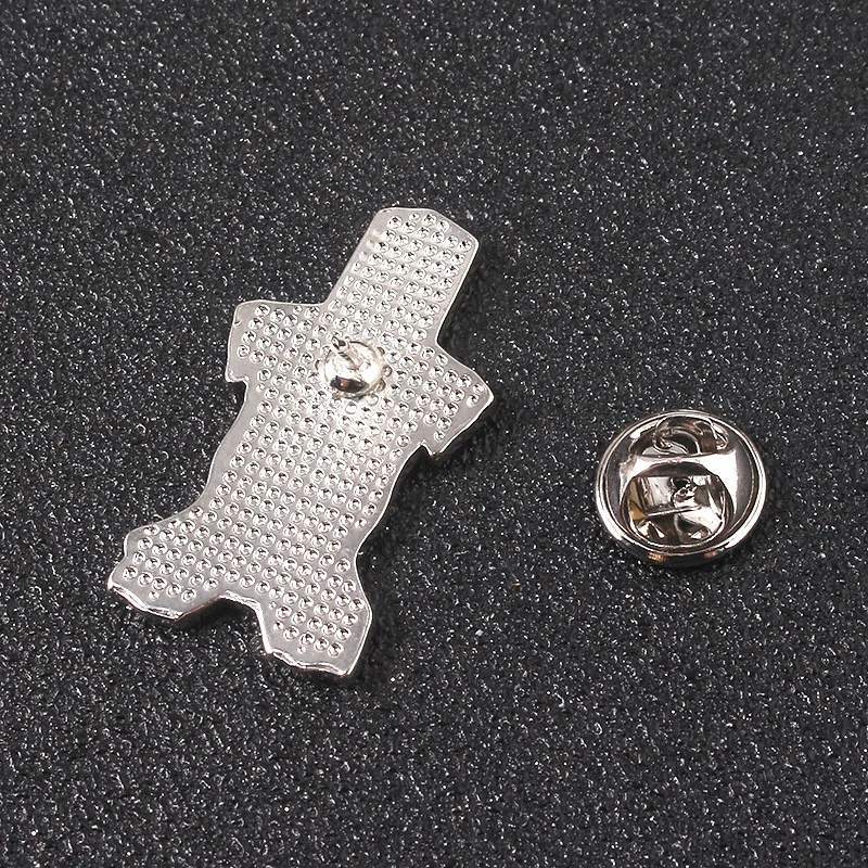 Rongji ювелирные изделия Red Armor Shield Knight Templar Crusade Cross брошь Dark рыцарская нашивка llaveros