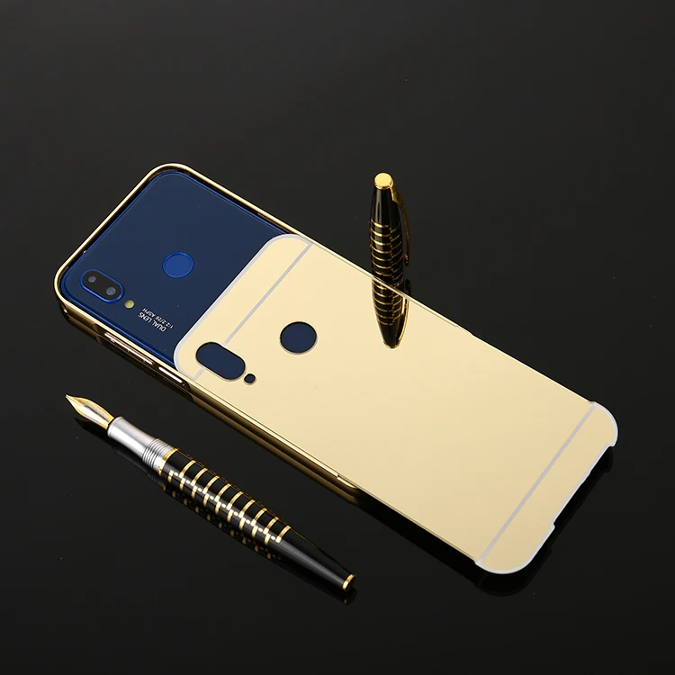 Роскошный зеркальный чехол для Xiaomi Redmi Note 5 Pro ультра тонкий алюминиевый
