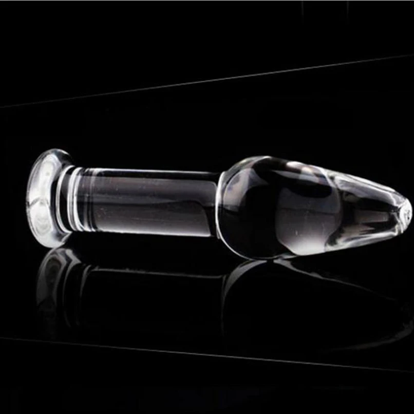 12*3cm Glass Anal Dildo Crystal Butt Plug Masturbation Stimulator Female Sex Toys for Women Adult Products Couples | Красота и