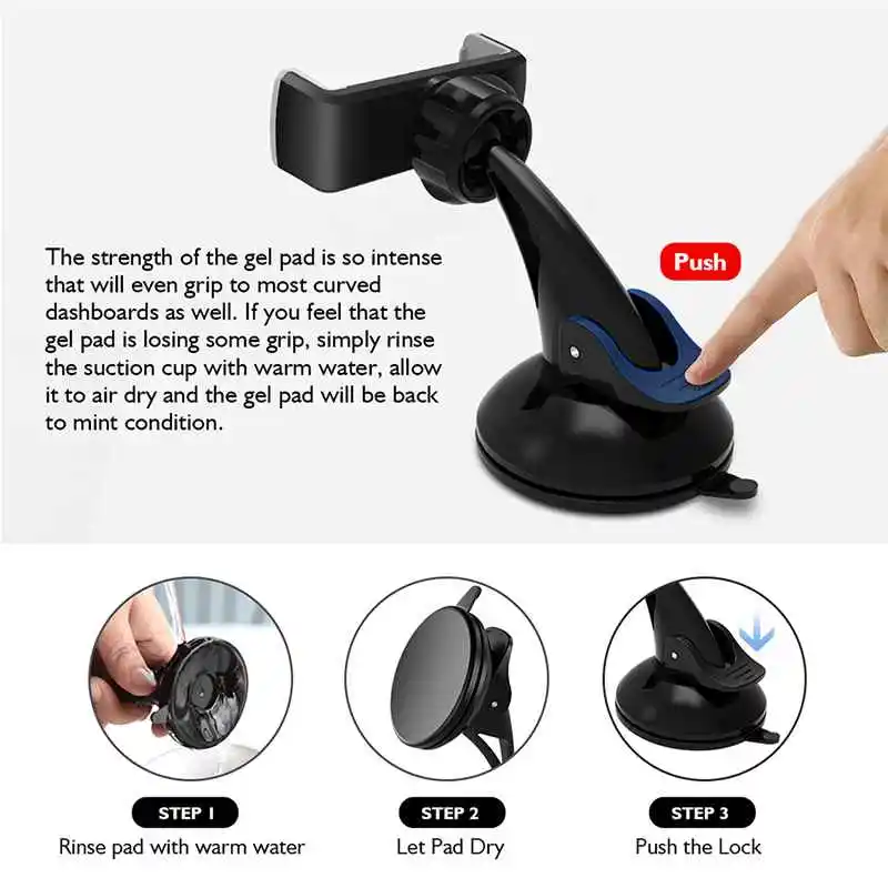 Car Mobile Phone Holder Stand Accessories Suction Cup Base for GPS Universal Sucker in Windshield | Мобильные телефоны и