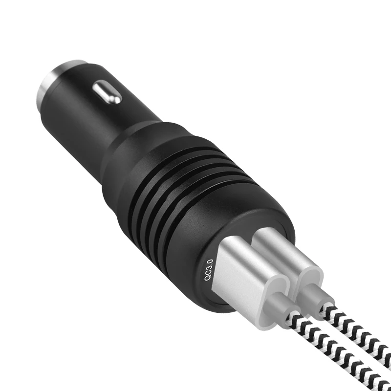 Быстрая зарядка QC3.0 Быстрый 2 0 два порта выход USB Автомобильное зарядное