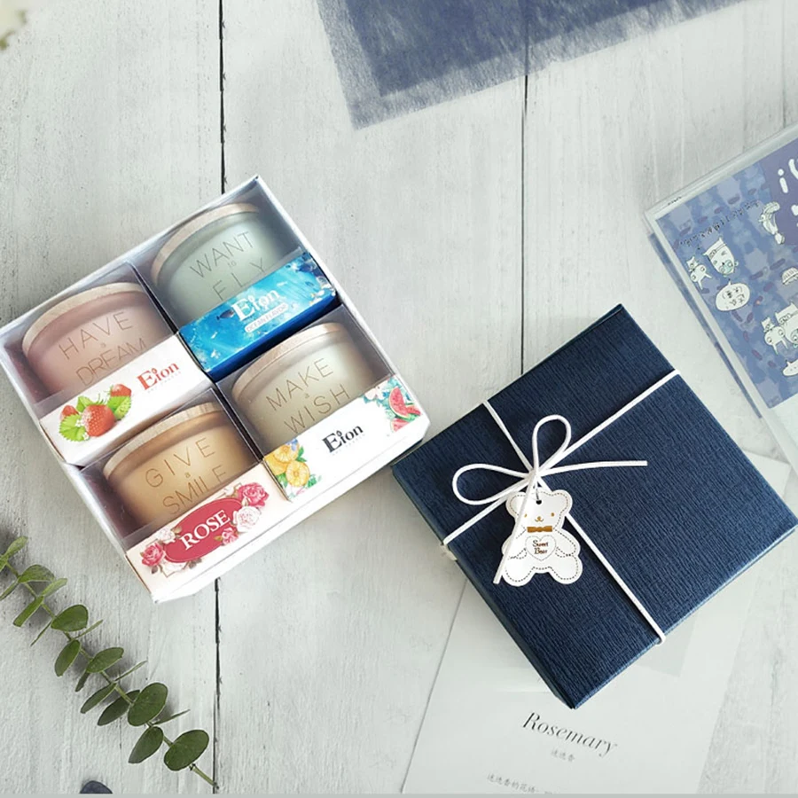 Инс стекло ароматические свечи романтичные Искрящиеся для свадьбы аромат