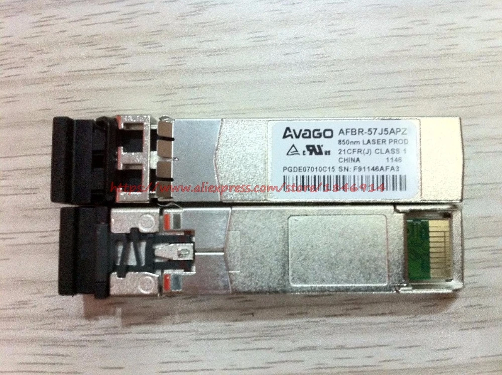 

Оптоволоконный модуль AFBR-57J5APZ Multimode Fiber 850nm SFP оптический модуль