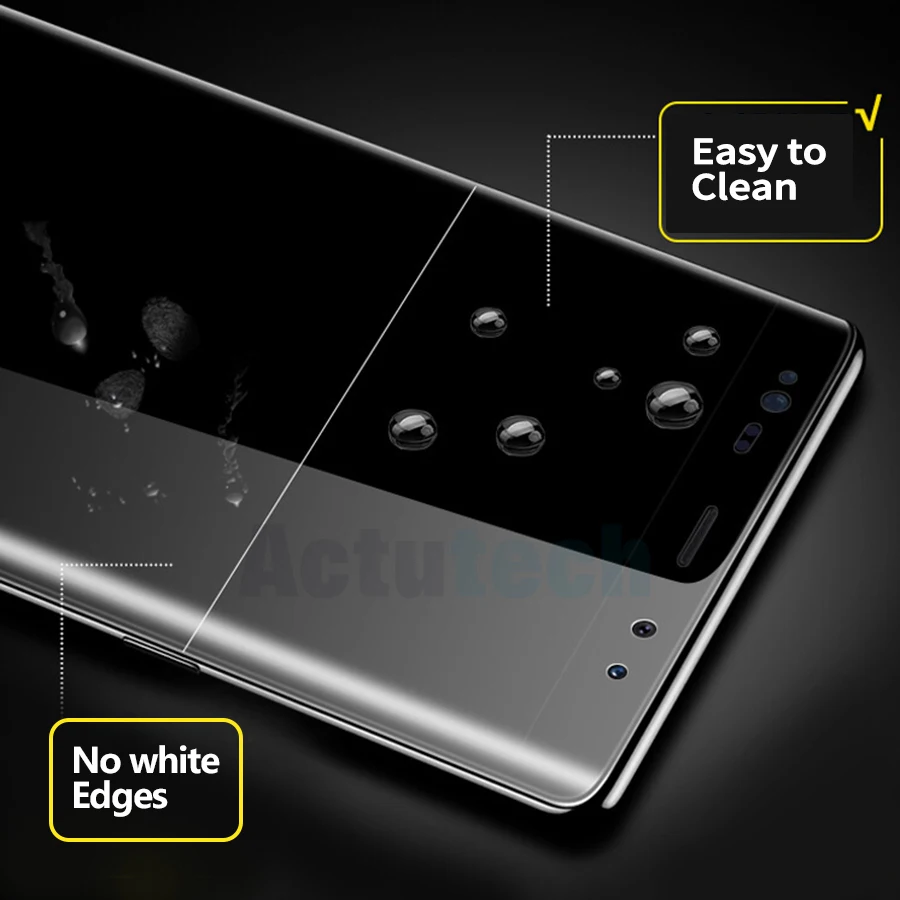 Пленка для Samsung Galaxy S6 S7 Edge S8 S9 Plus Note 8 9 мягкая термополиуретановая нано