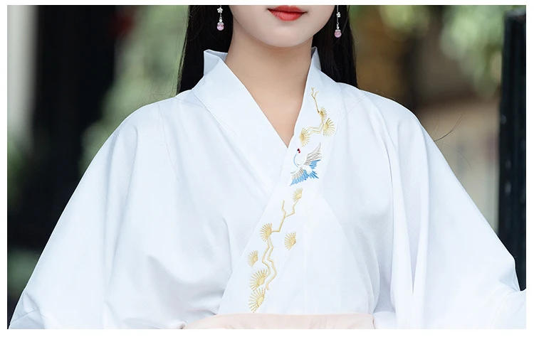 Hanfu одежда для выступлений одежда для сцены Традиционный китайский народный танцевальный костюм женский мужской шоу наряды взрослых танцевальный костюм DN3507