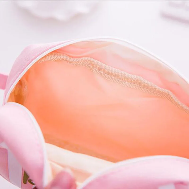 1 шт. Сетка Холст розовые юбки-Карандаш Чехол Kawaii Большой Ёмкость карандаш для хранения сумка, школьные принадлежности канцелярские принадлежности для девушек-студенток; подарки