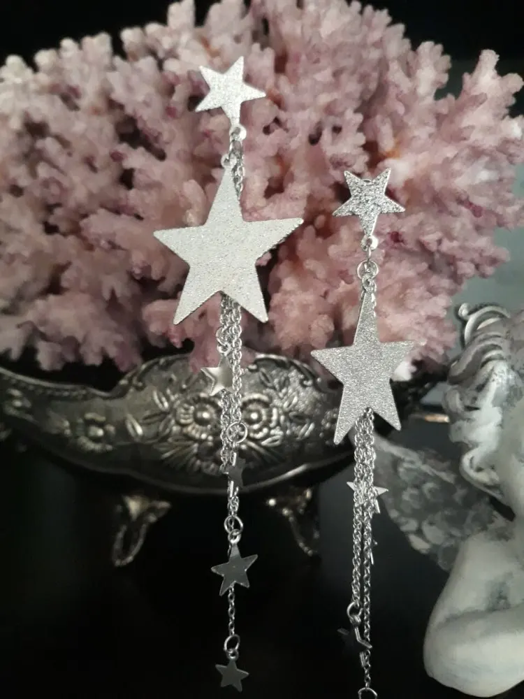 E021silver Ufavoirte модные массивные серьги металлические круглые геометрические серьги для женщин Висячие серьги в форме капли современные - Окраска металла: E021silver