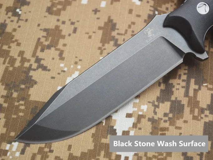 Черный дракон маленький тактические ножи с фиксированным клинком DC53 Сталь