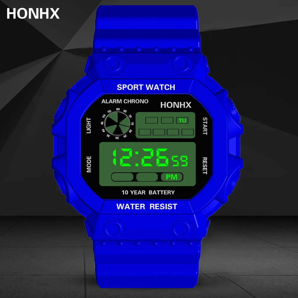 Reloj hombre, цифровые женские часы, Роскошные, аналоговые, цифровые, для улицы, военные, спортивные, светодиодный, водонепроницаемые, спортивные часы, reloj mujer