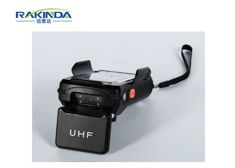 Ручной Bluetooth 2D сканер штрих кода RFID UHF считыватель двигатель с HF может работать в