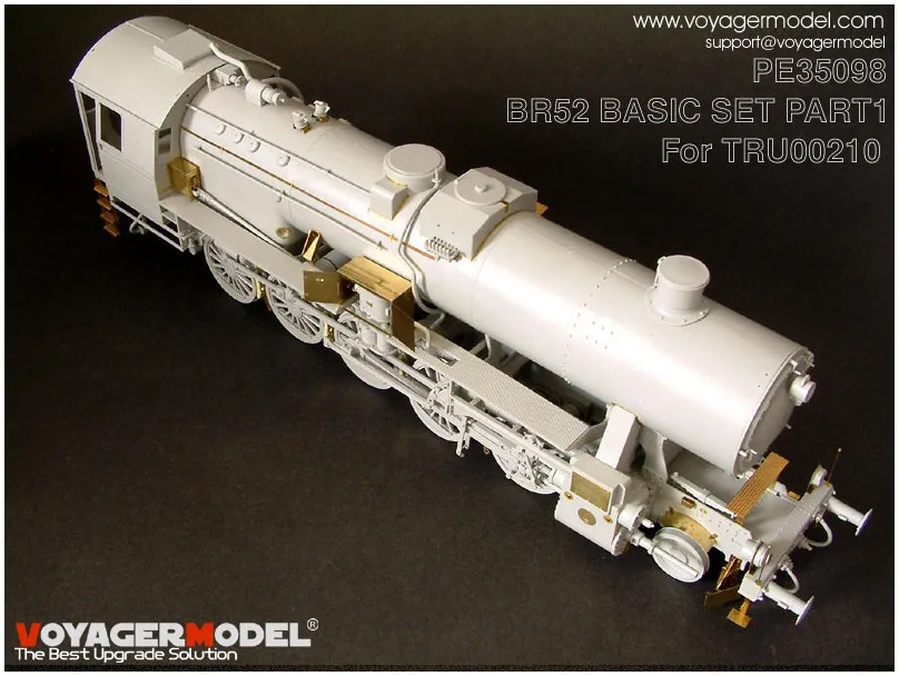 KNL HOBBY Voyager модель PE35098 Bavarian BR52 паровоз обновление база металлическое травление(1