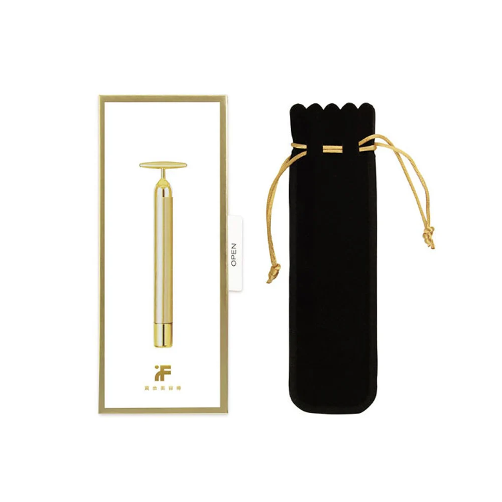 Xiaomi inFace Gold Beauty Bar позолоченная Массажная головка ускоряет обмен веществ подтяжка